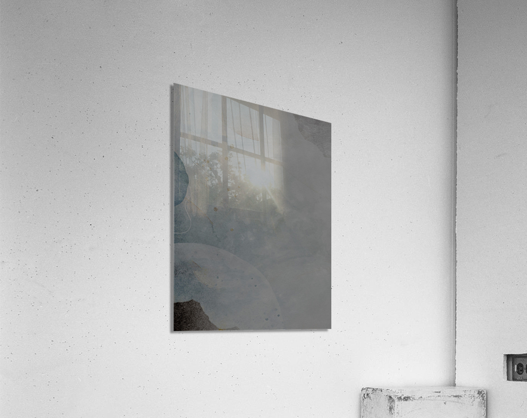 Life Grey II Acrylic Print