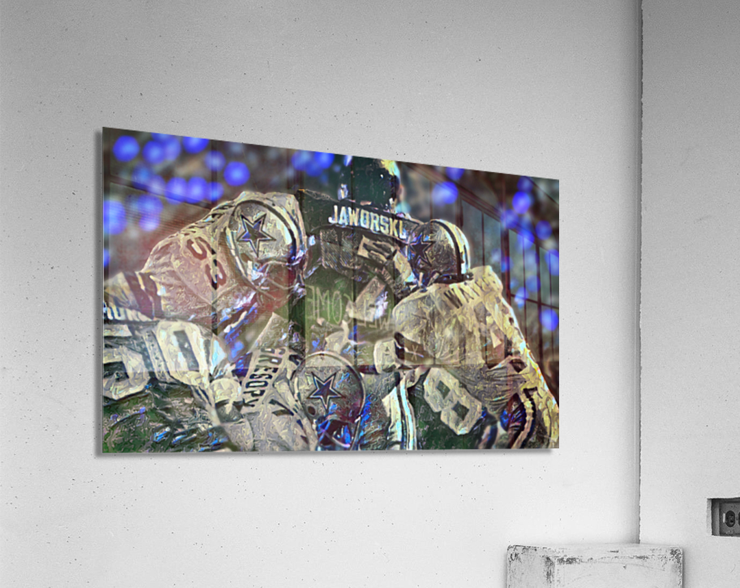 1977 Dallas Cowboys Gang Tackle  Acrylic Print