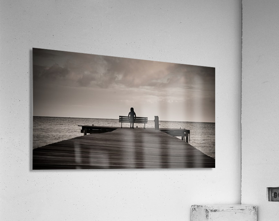 Sitting Acrylic Print