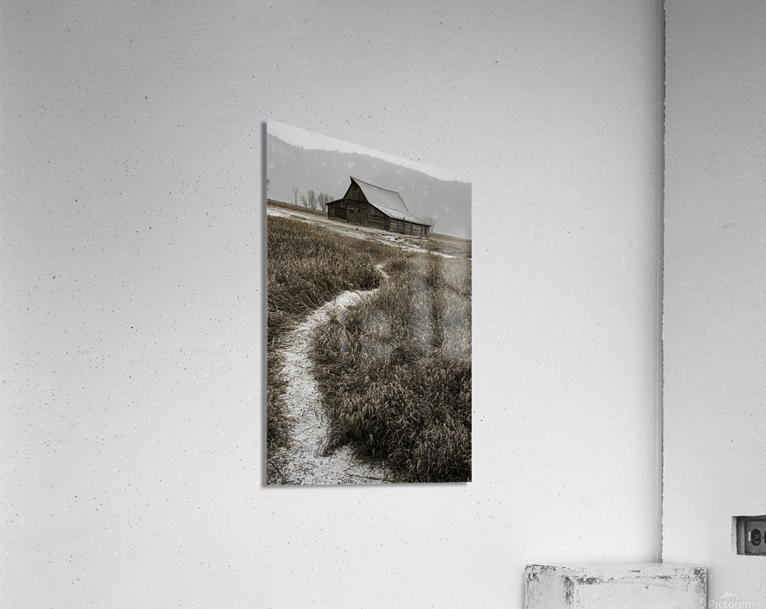  DSC9166   snowy barn small Acrylic Print