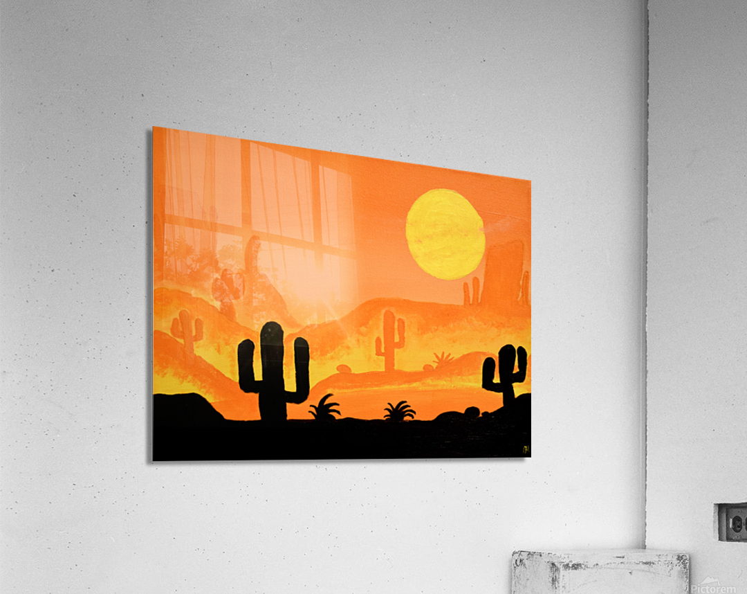 Sunset Desert. DaVere H Acrylic Print