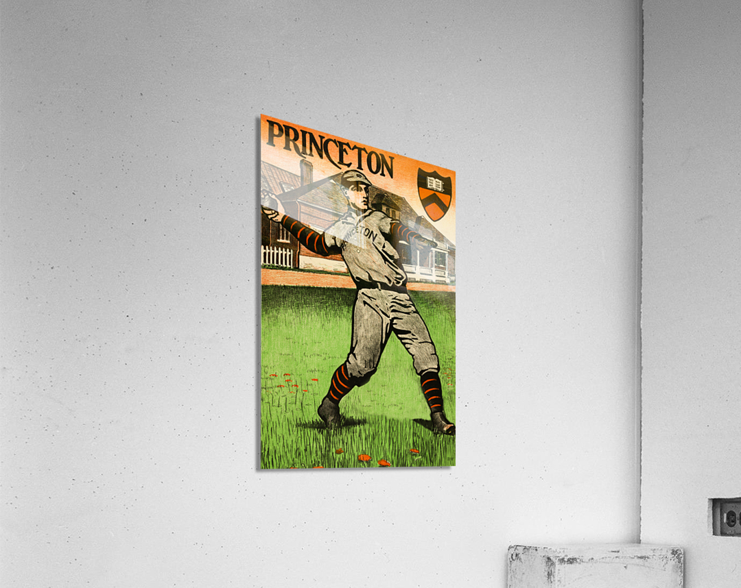 1903 Princeton Baseball Art Acrylic Print