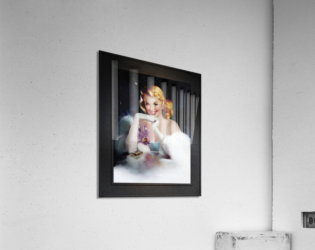 Surprise Gift by Edward Runci Remastered Vintage Retro Xzendor7 Art Reproductions Acrylic Print