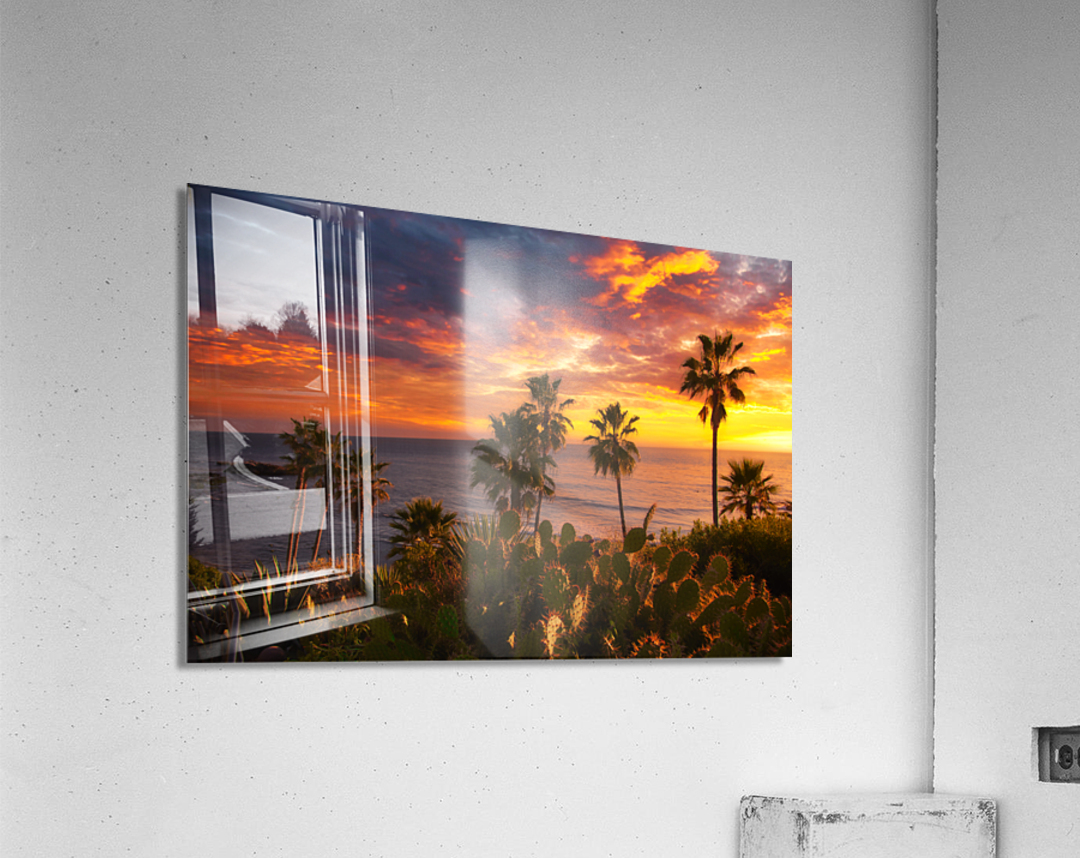 Sunset at the Beach Acrylic Print