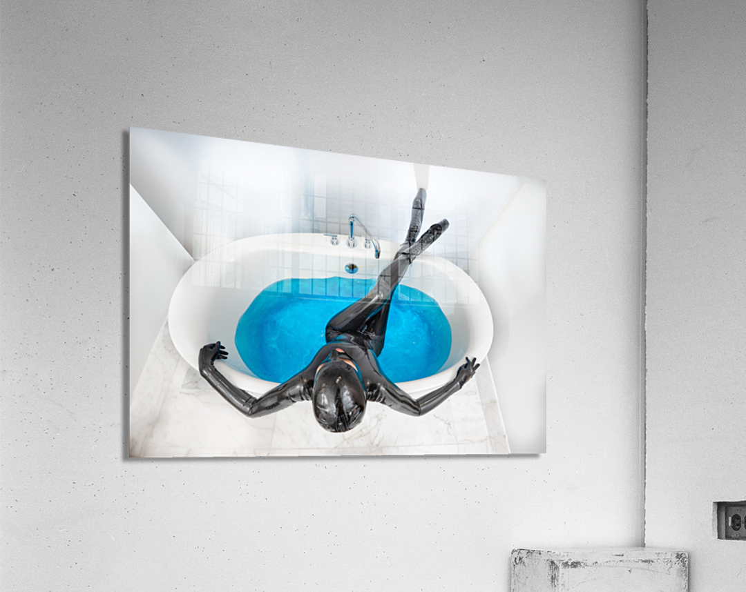 DefiantlyYours - Tub Art Acrylic Print