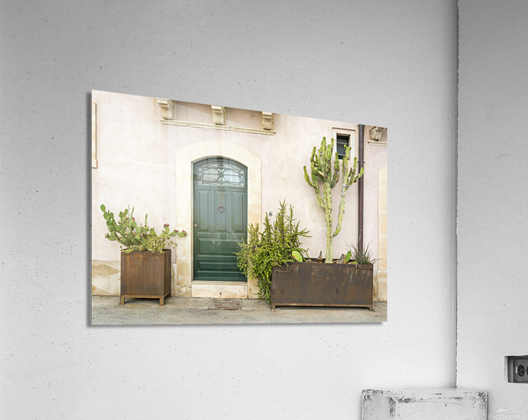 Mediterranean Facade Acrylic Print