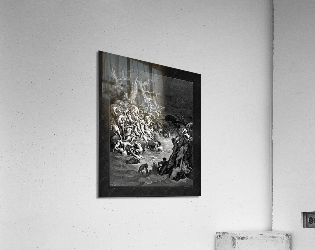 The Flood Destroying The World by Gustave Dore Remastered