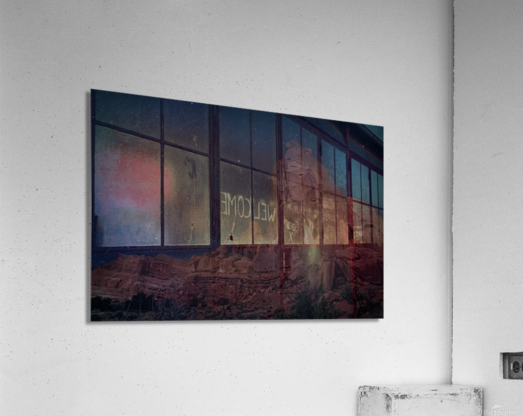 Night time in Arches Acrylic Print