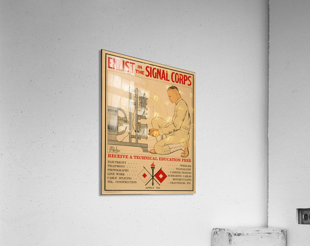 Signal Corps Acrylic Print