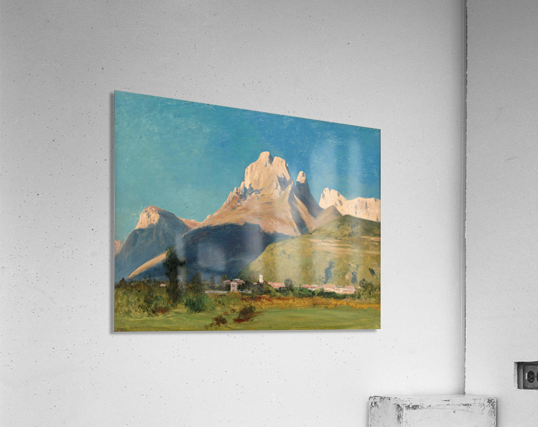 Agordo and Monte Framont, Belluno Acrylic Print