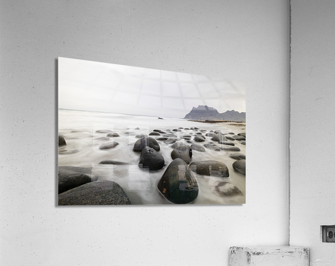 Floating rocks Acrylic Print