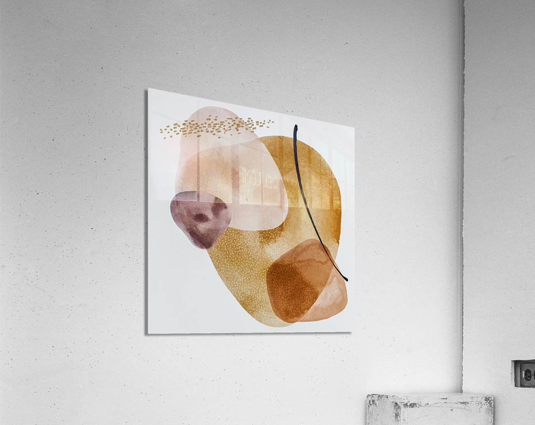 Gold 3 Acrylic Print