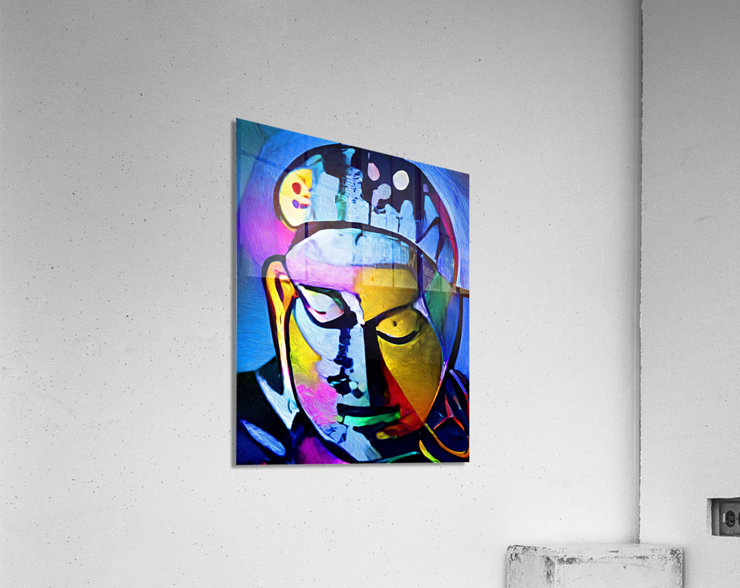 Buddha Aura Acrylic Print