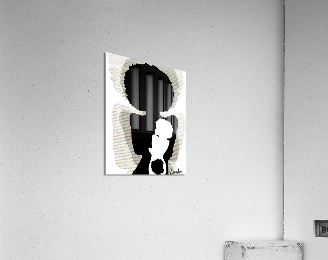 The Write Shadow 1 Acrylic Print