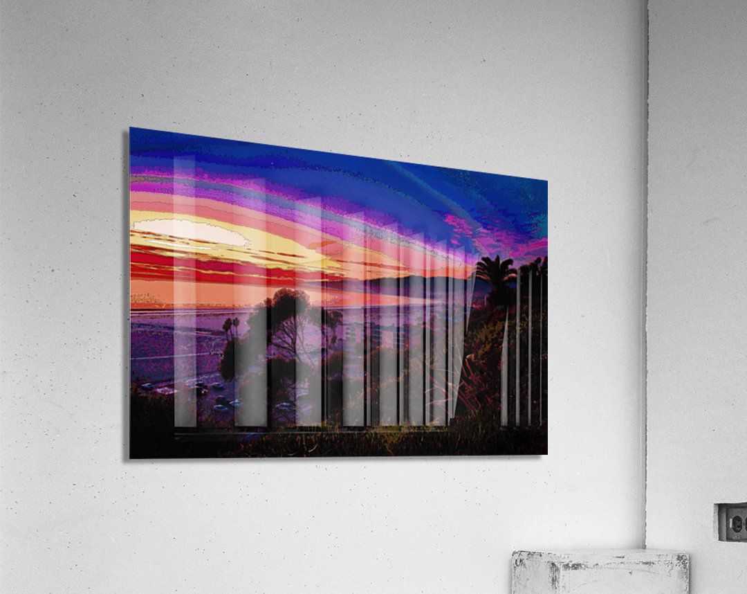 USA COLLECTION - CALIFORNIA - SANTA MONICA BAY 005 Acrylic Print