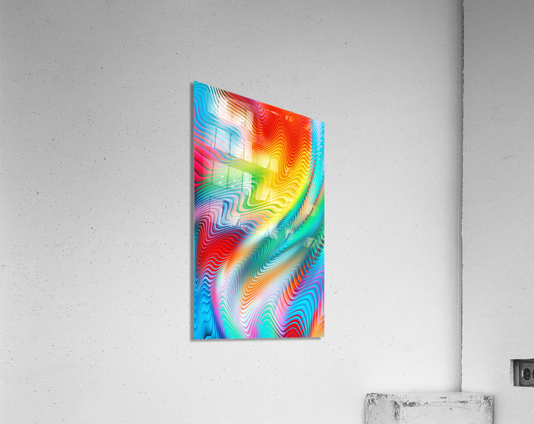 Abstract Flow Acrylic Print