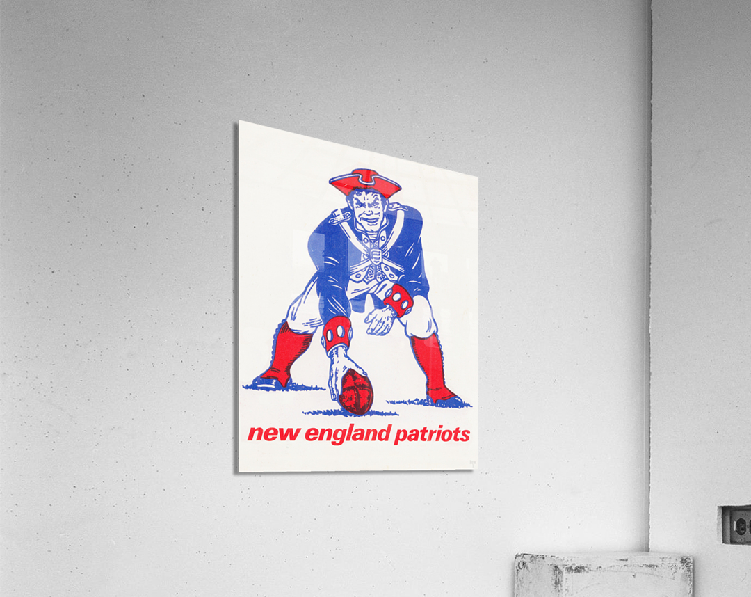 アート・デザイン・音楽 Wee Warriors and Playtime Patriots Vintage New England Patriots Pat the Patriot by Row One