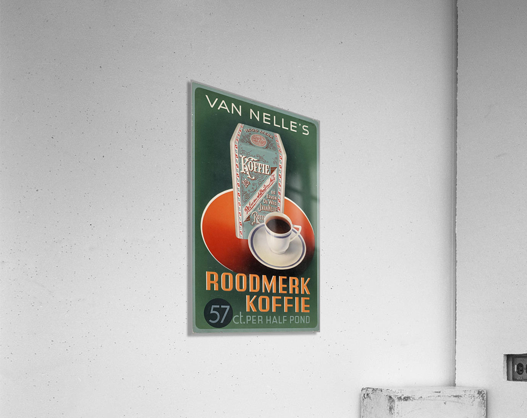 Vintage poster for Van Nelle Roodmerk Koffie Acrylic Print
