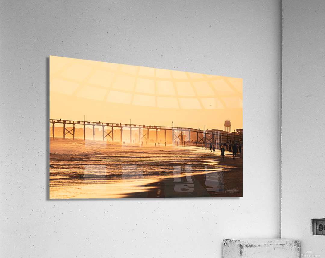 Pier Landscape Acrylic Print
