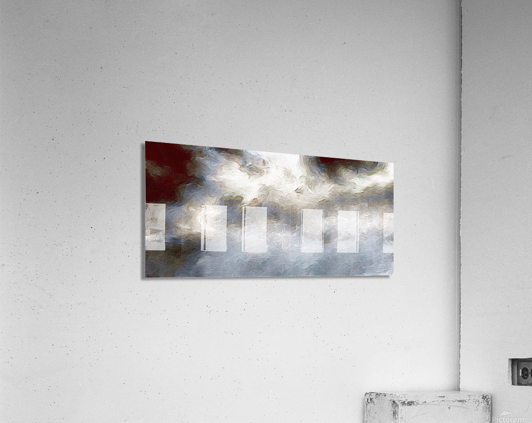 misty cloud Acrylic Print