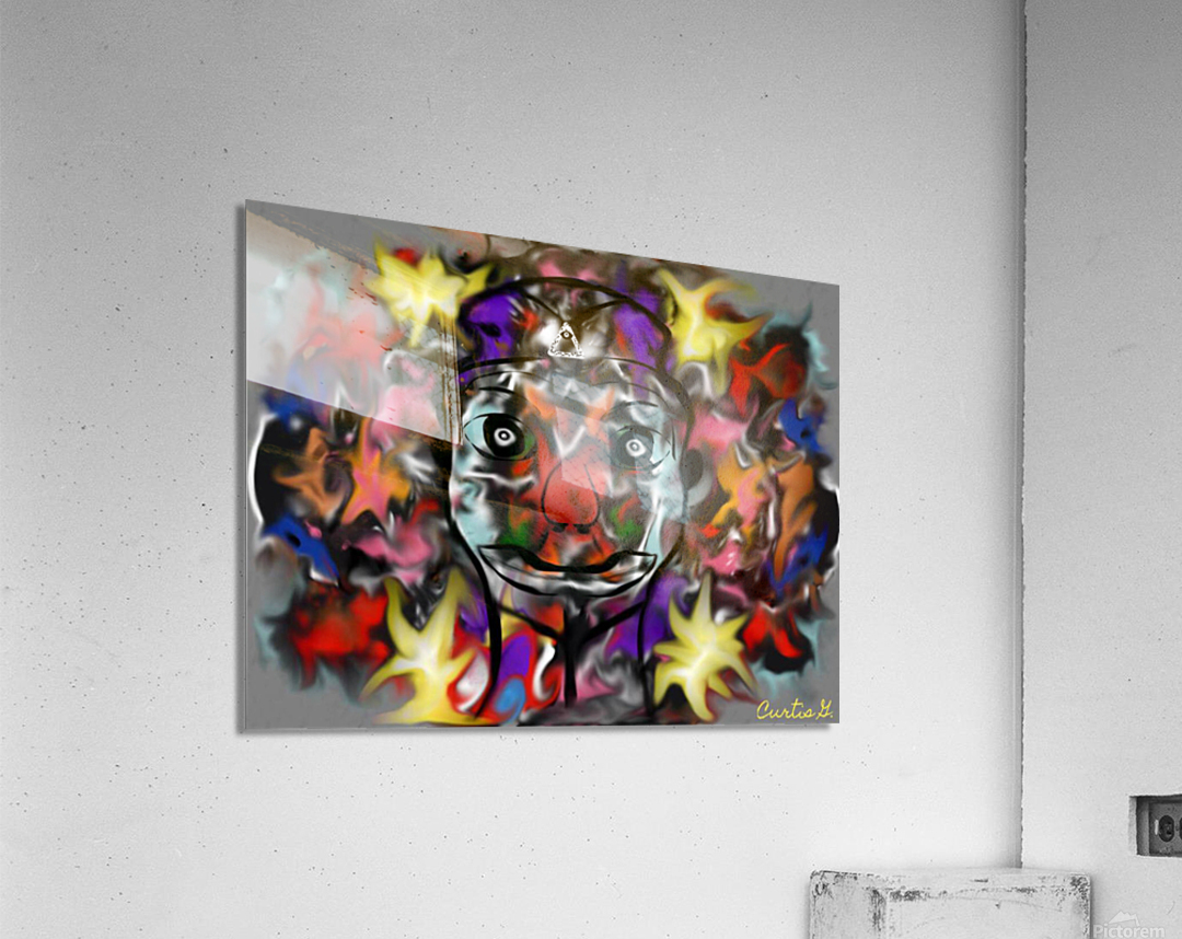 Tears of a Clown Acrylic Print
