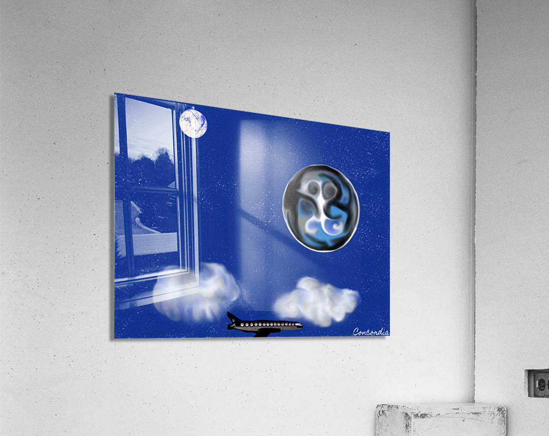 Night Flight Acrylic Print