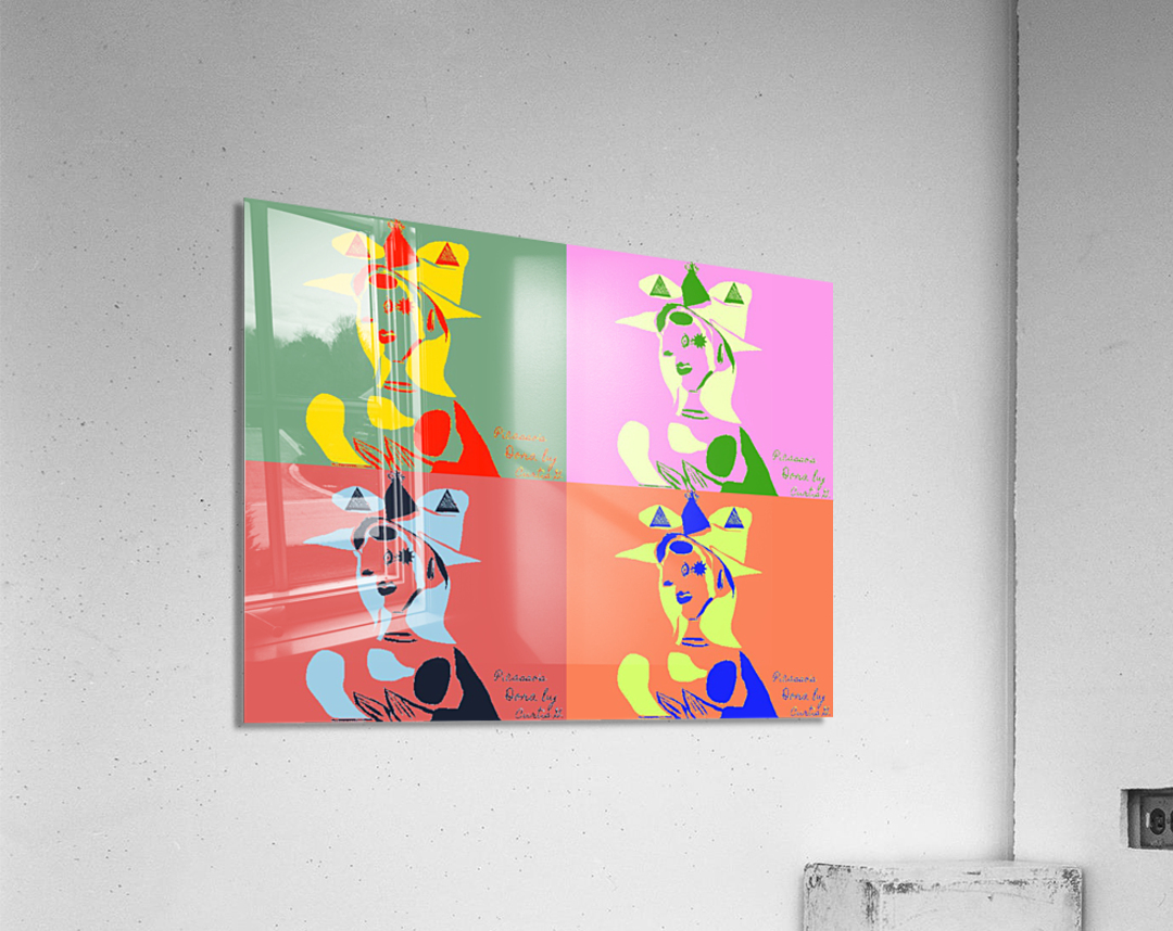 Dora Goes Pop Acrylic Print