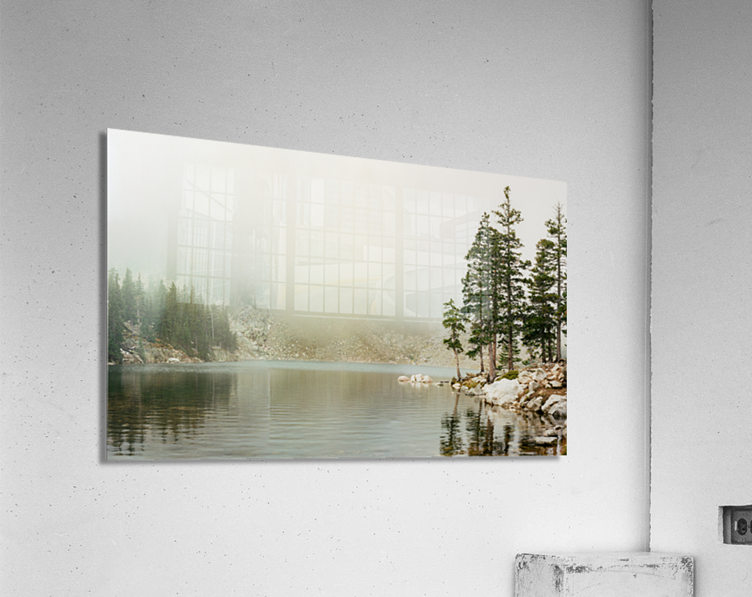 Lake Katherine Within a Cloud Acrylic Print
