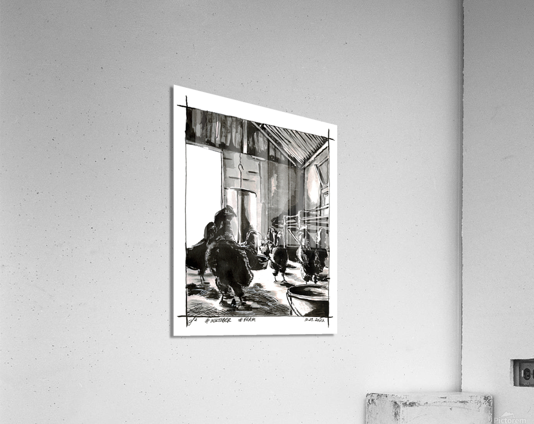 No Fox in the Hen House Acrylic Print