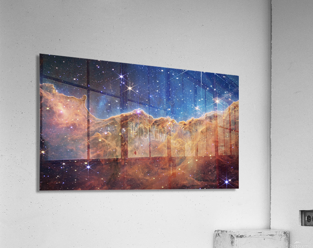 Cosmic Cliffs JWST Acrylic Print