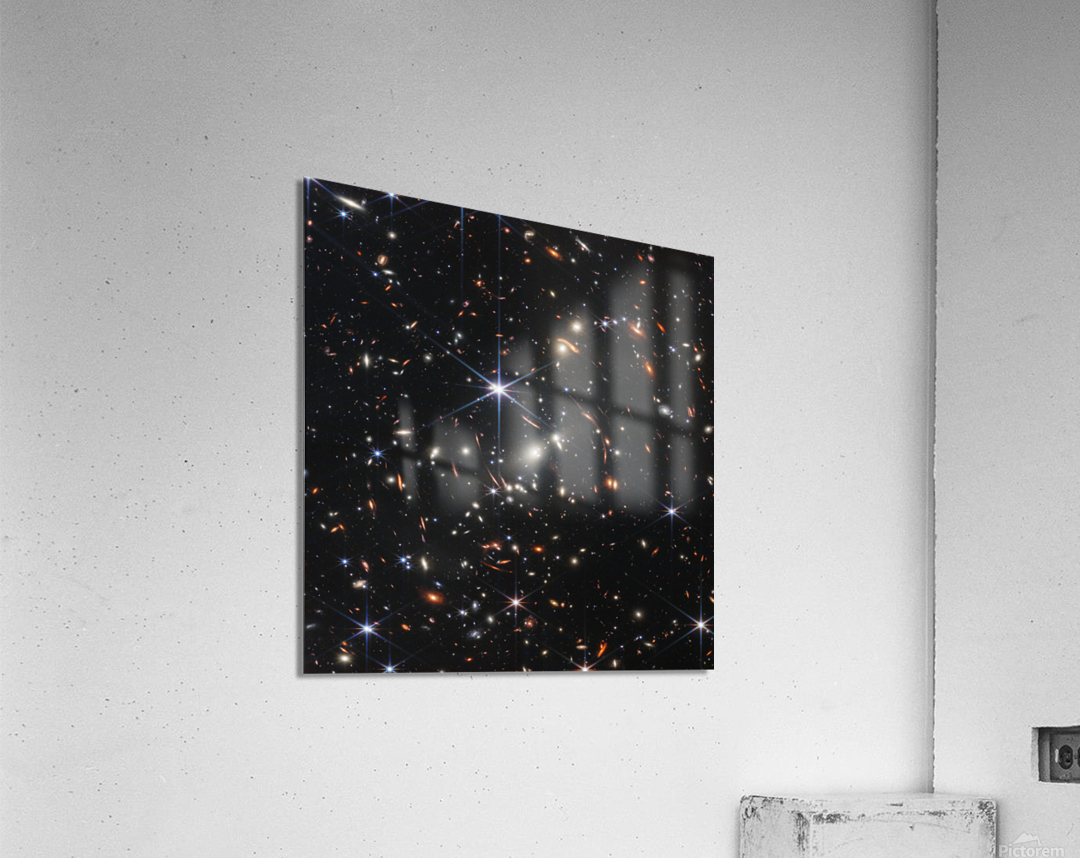 galaxy cluster SMACS J0723 JWST Acrylic Print