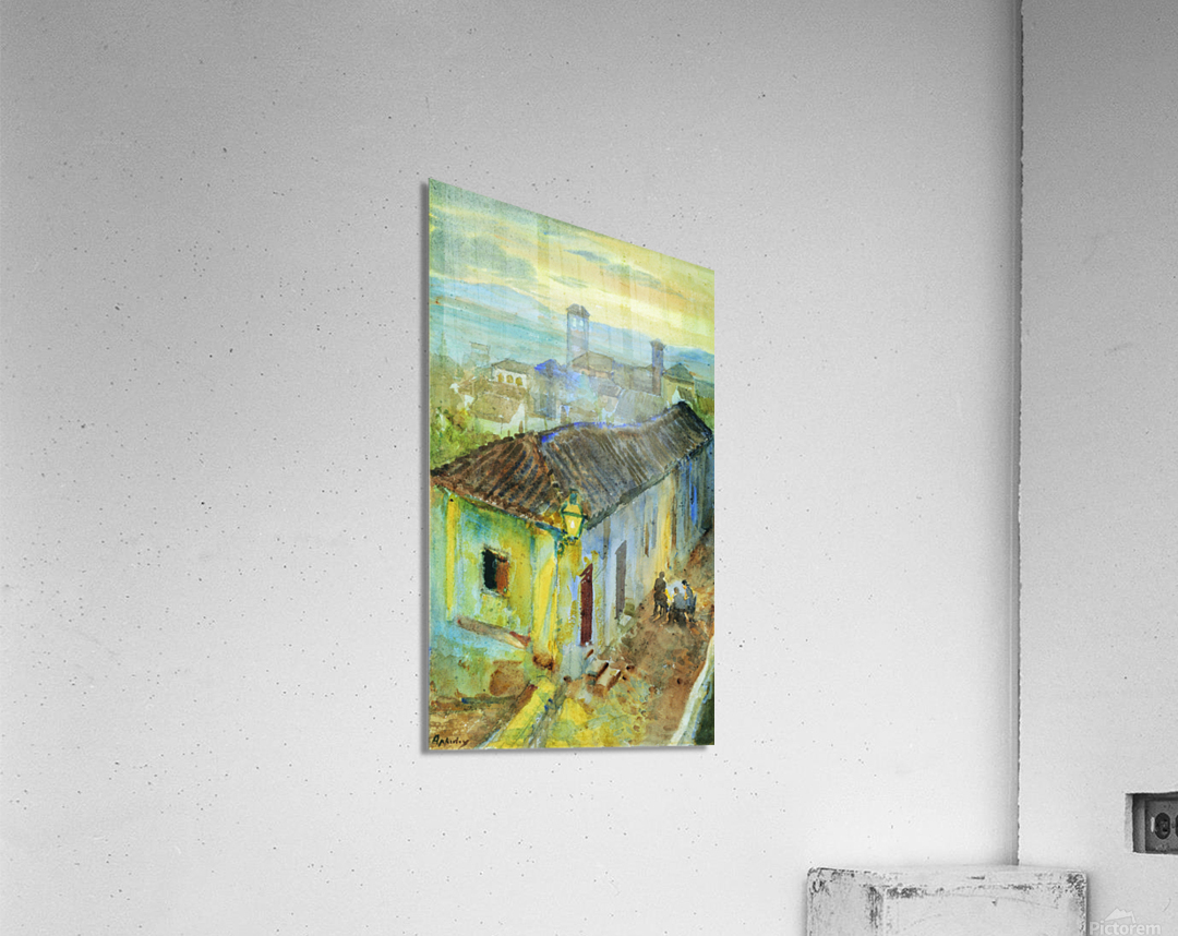 Callejon de San Nicolas Granada Spain Acrylic Print