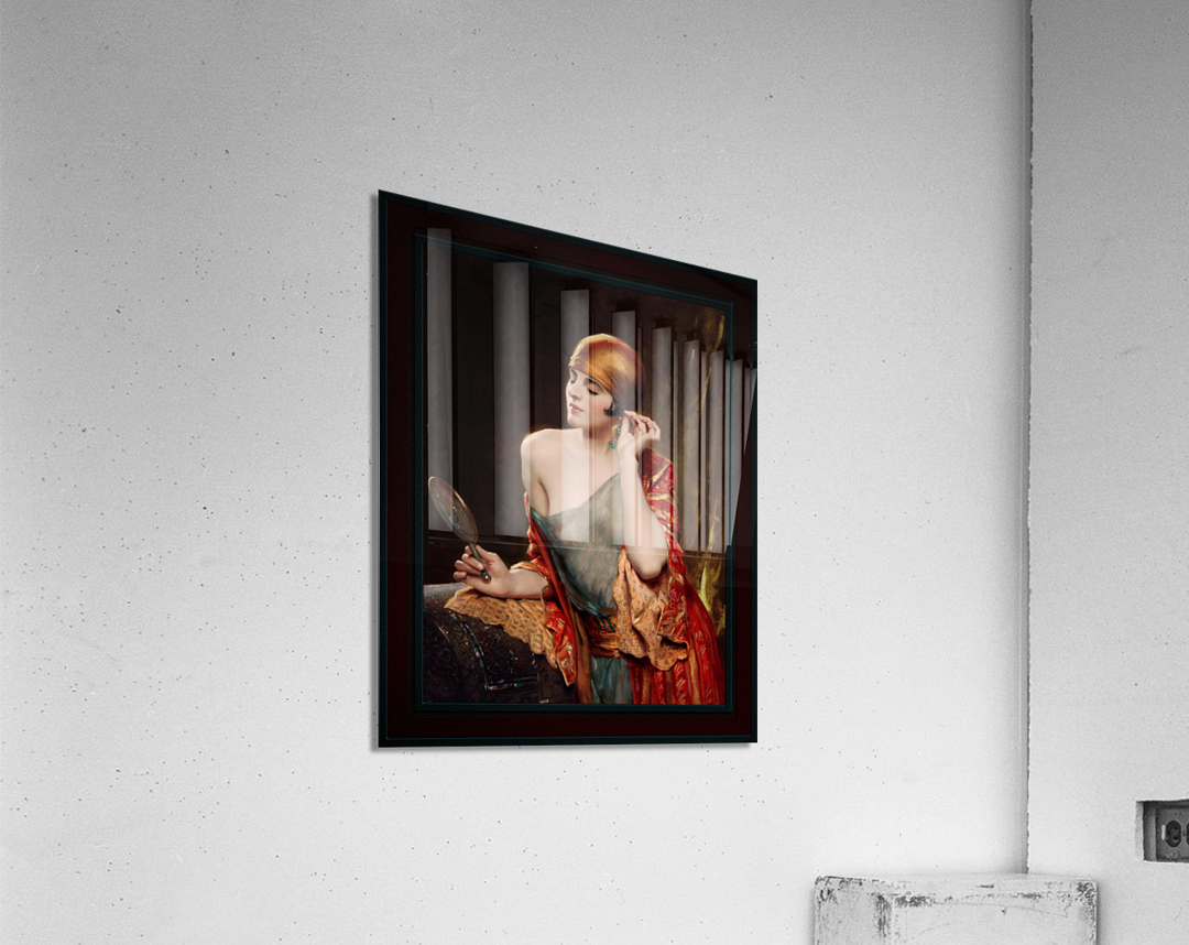 絵画 Listening John Atkinson Grimshaw Art & Wall Art - Buy Moonlit