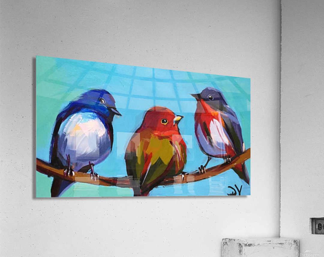 Beautiful Birds Acrylic Print