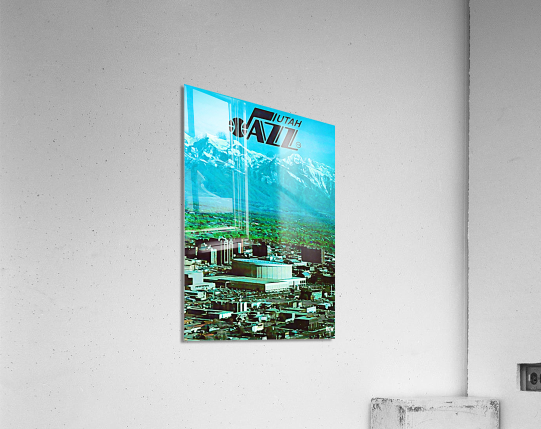 1979 Utah Jazz Art Remix Acrylic Print