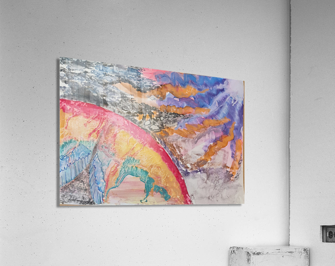 Splitting of the Reed Sea Acrylic Print