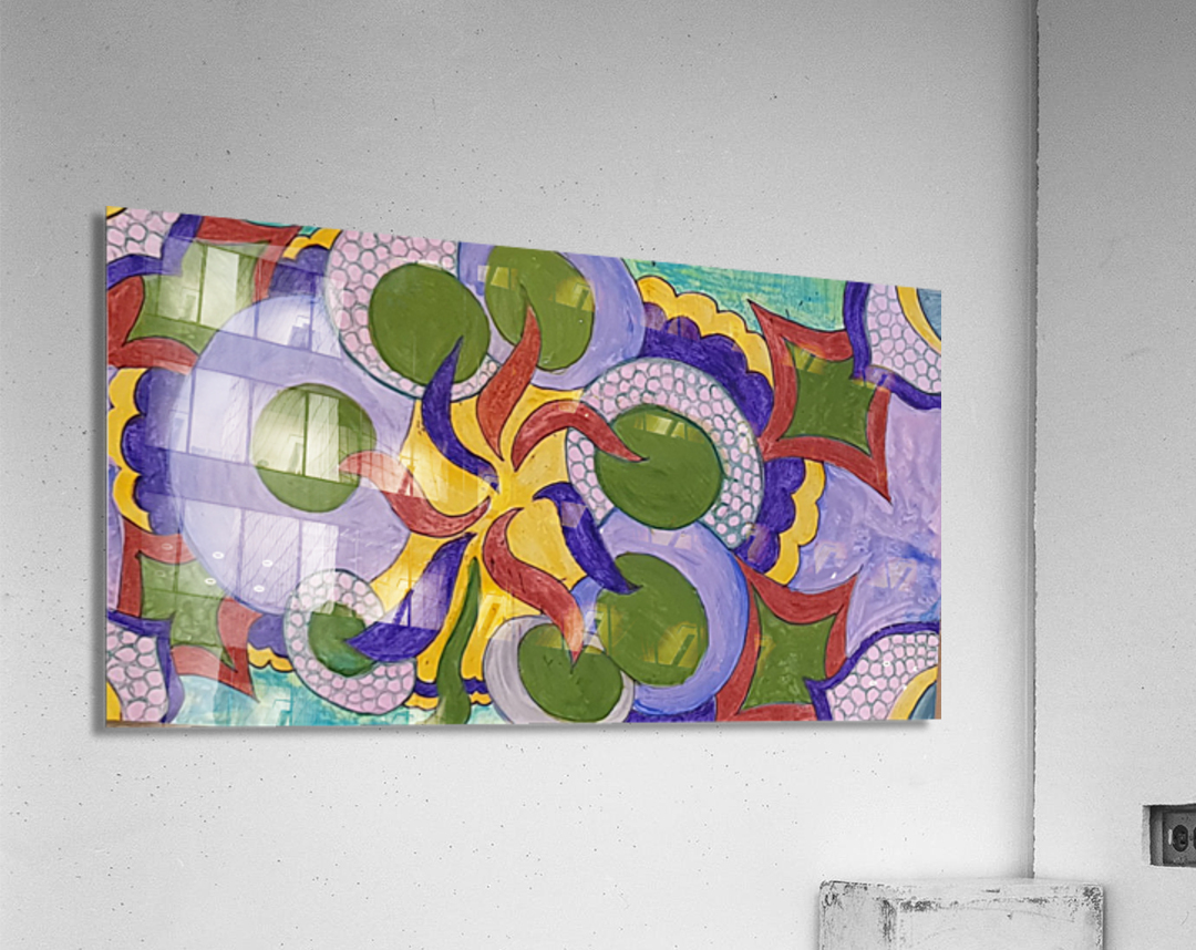 Beyond the surface Acrylic Print