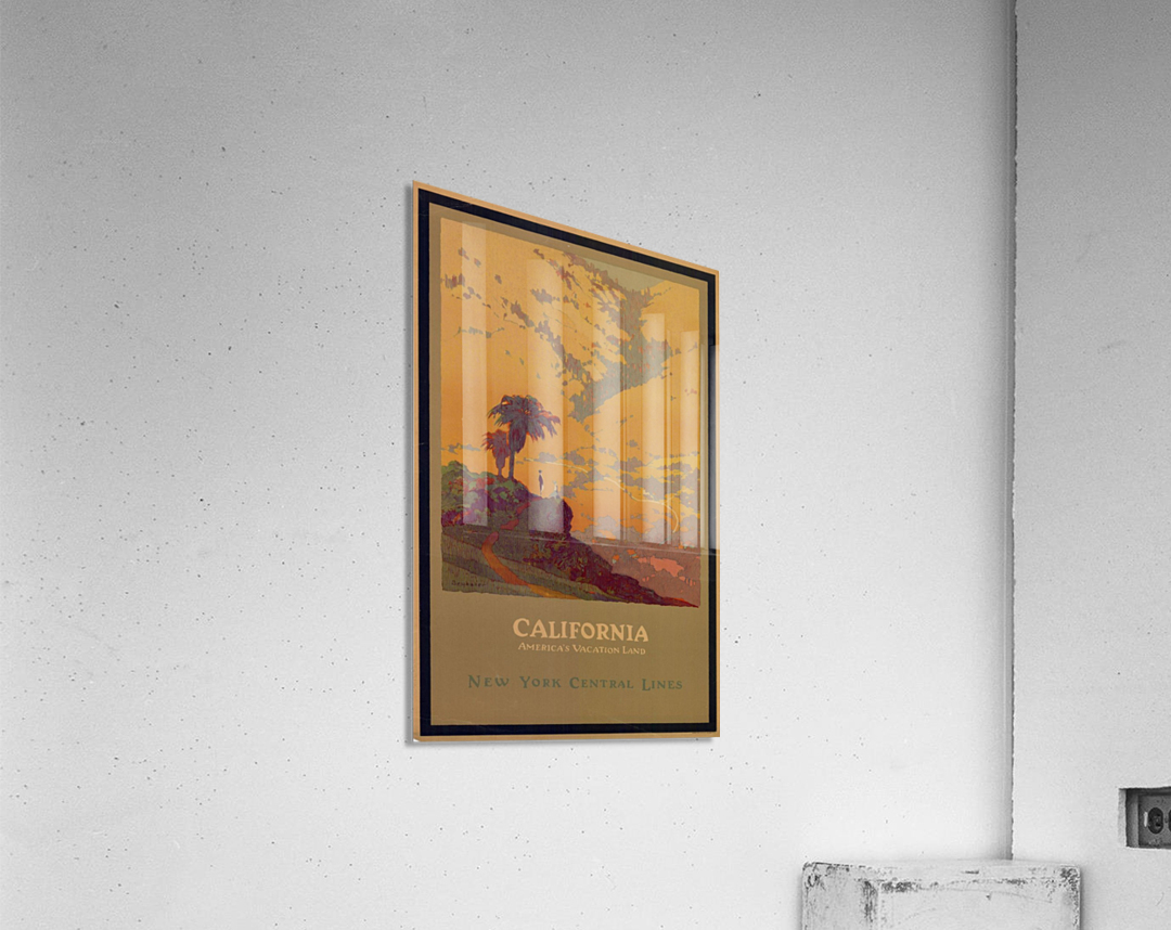 California American Vacation Land Acrylic Print