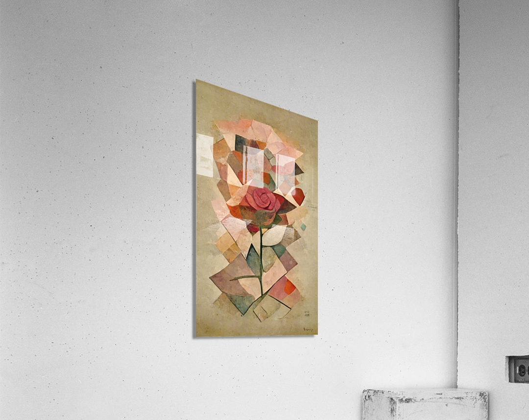 Rose and Spike - I Acrylic Print