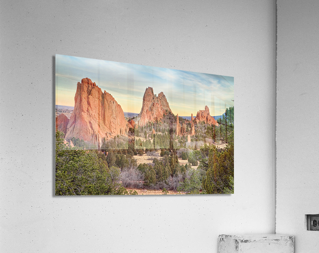 Gods Colorado Garden Acrylic Print