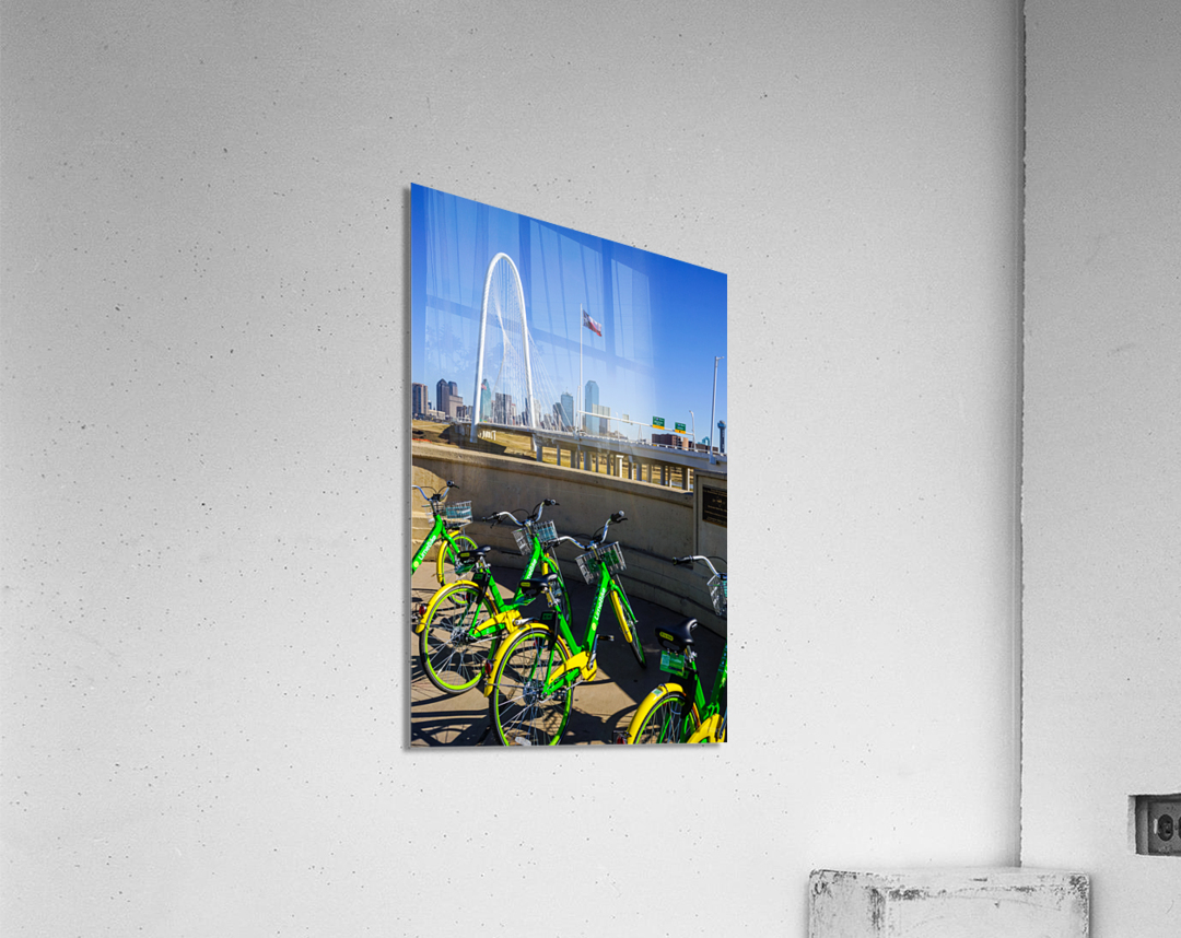 Pick Your Dallas Bike Ride Acrylic Print