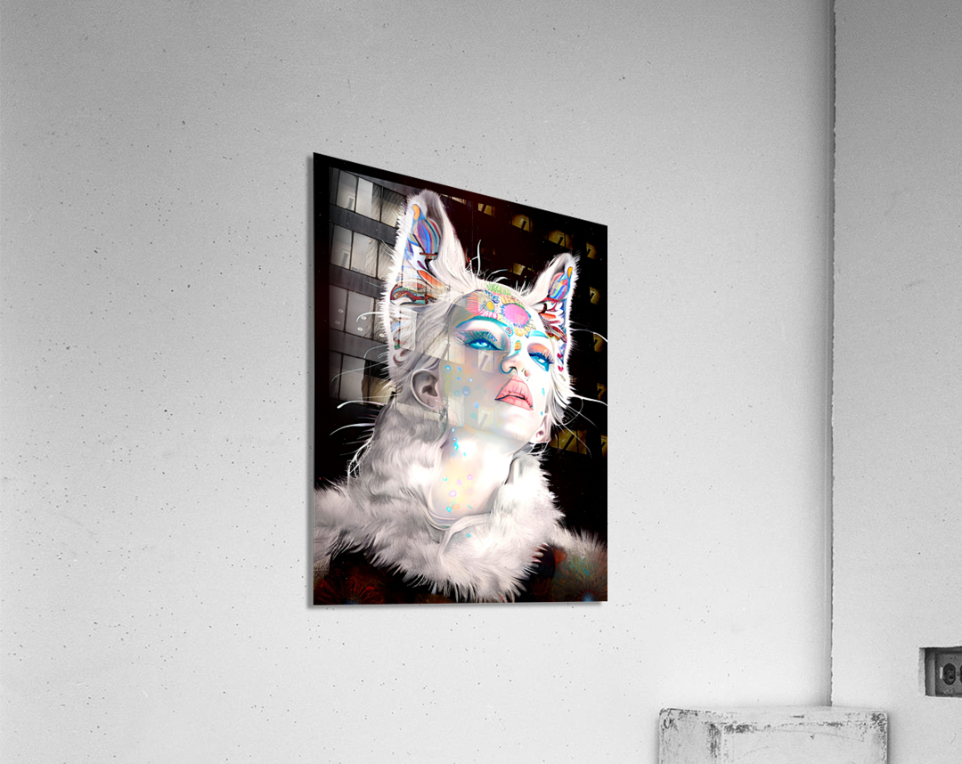 Feeling Feline Acrylic Print
