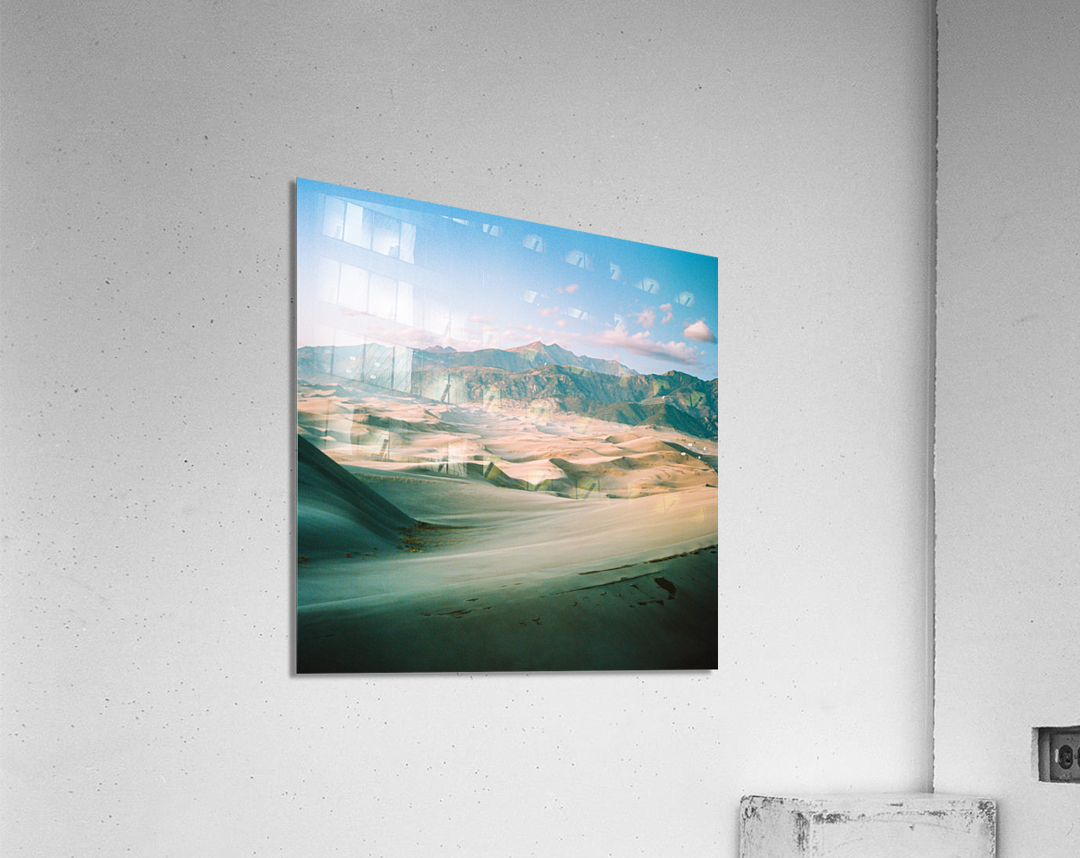 A Sea of Dunes Acrylic Print