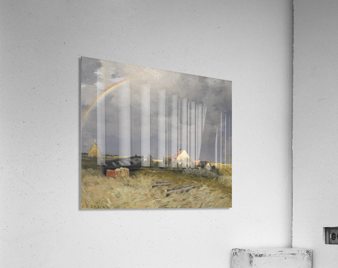 Rainbow in the sky Acrylic Print