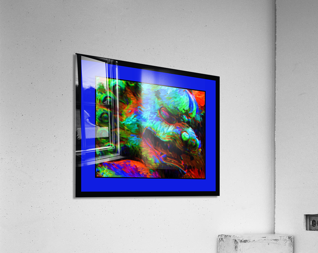 GUARDIAN OF EMPERIORS IN THE FORBIDDEN CITY - BEIJING CHINA Acrylic Print