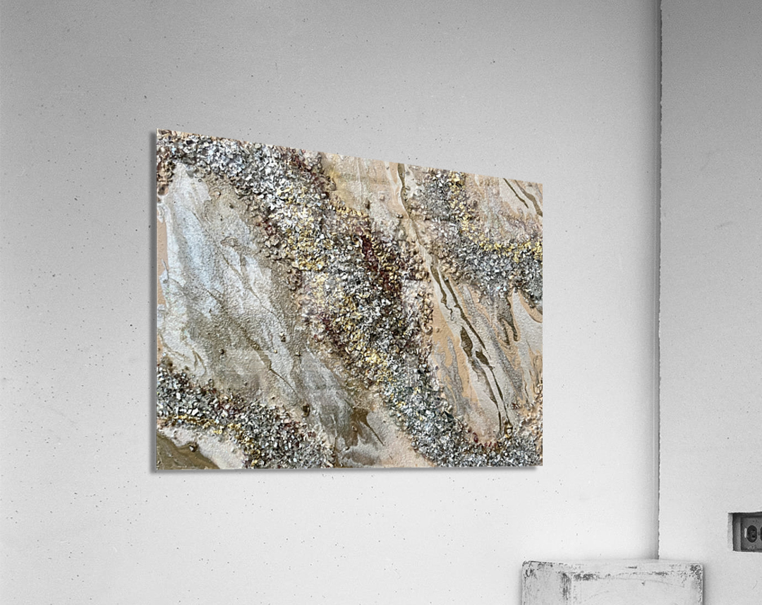 Beach of Gold  Acrylic Print