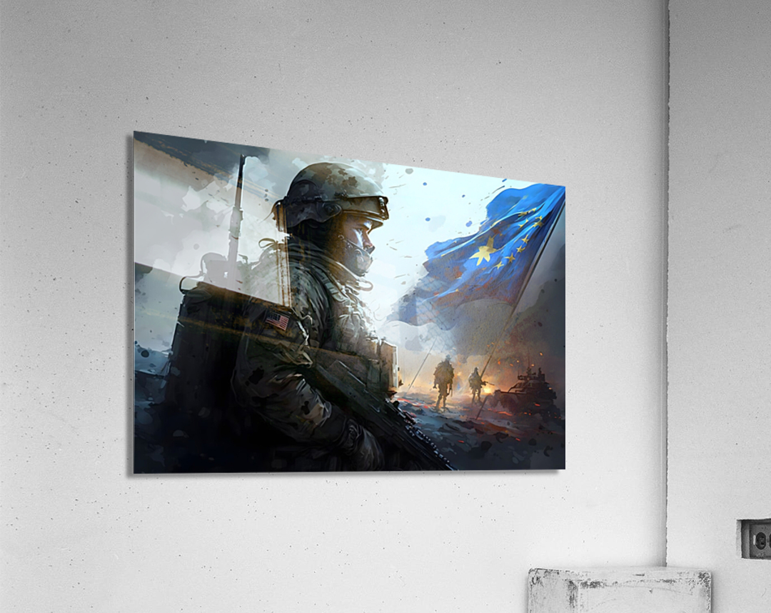 European War no.2 Acrylic Print