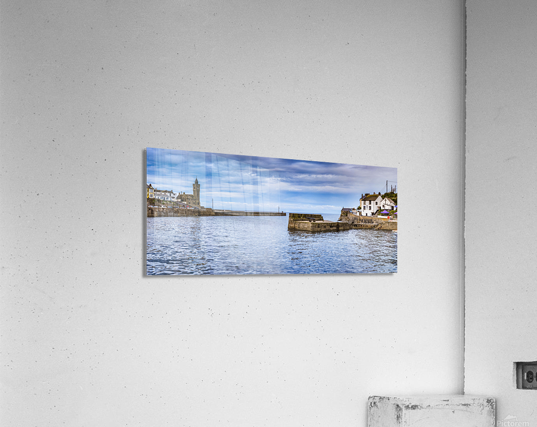 Exploring the Charms of Porthleven: Adventures on the Coast Acrylic Print