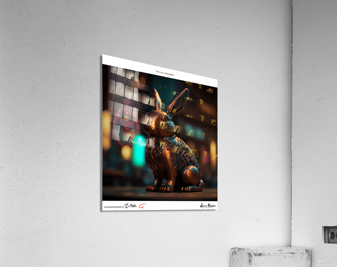 Year of the Rabbit B4 Acrylic Print