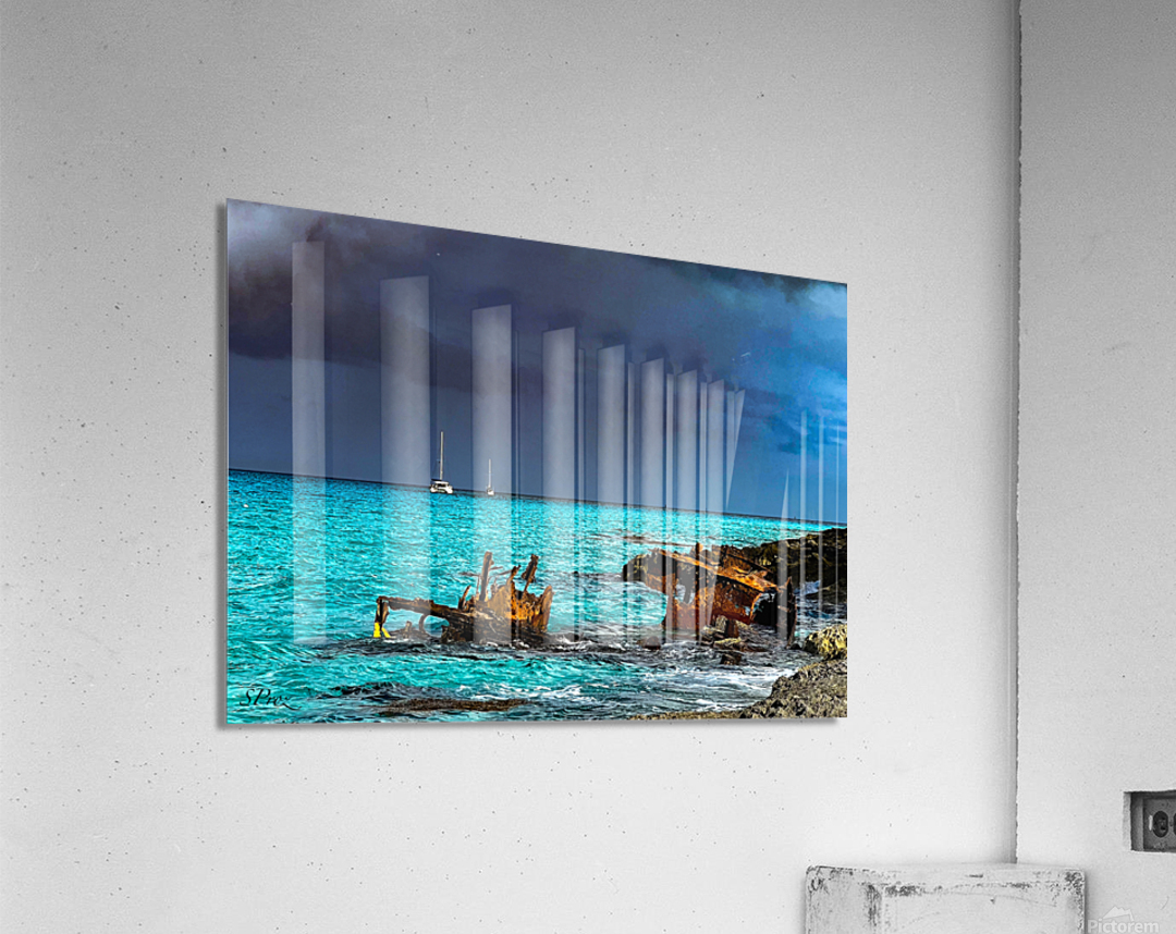 Bimini Storm Acrylic Print